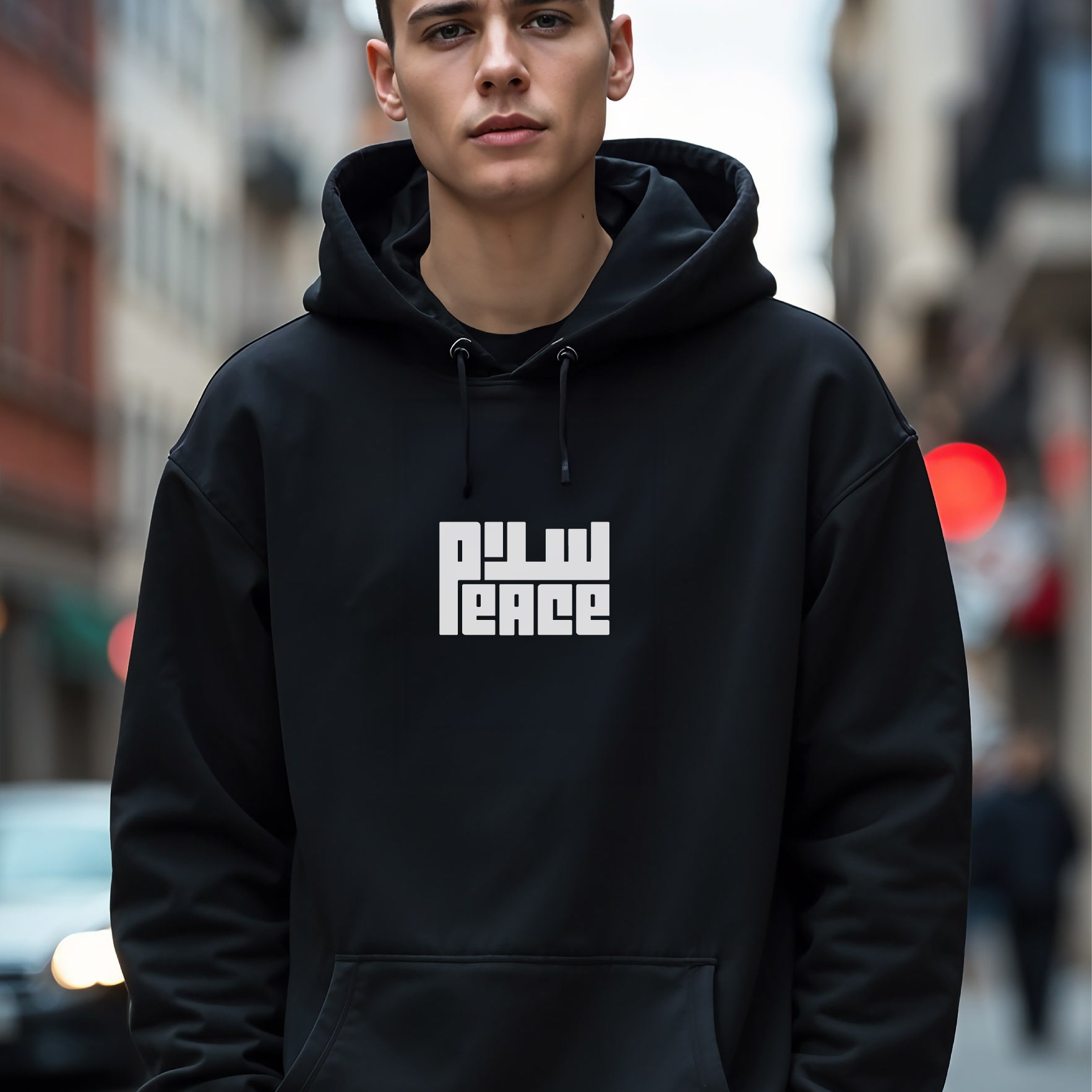 Peace Salam Hoodies, 320 GSM