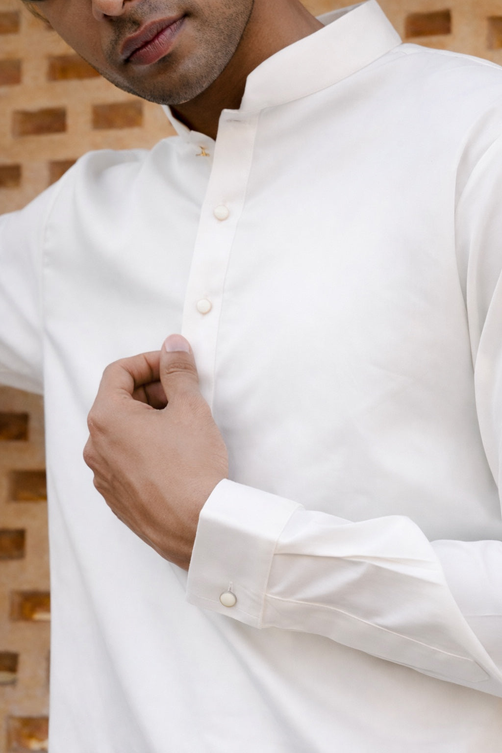 Classic White Kurta Pajama for Men