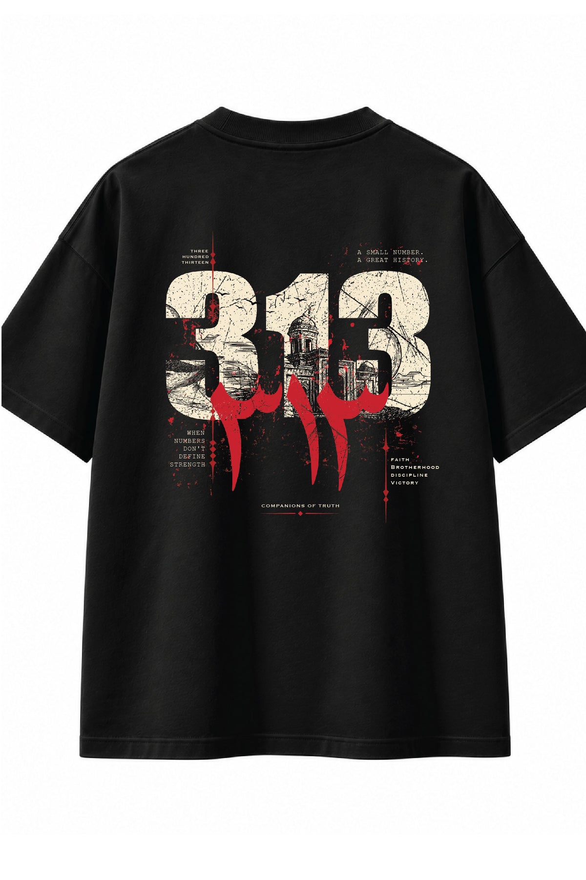 313 Oversized Urdu T-Shirt