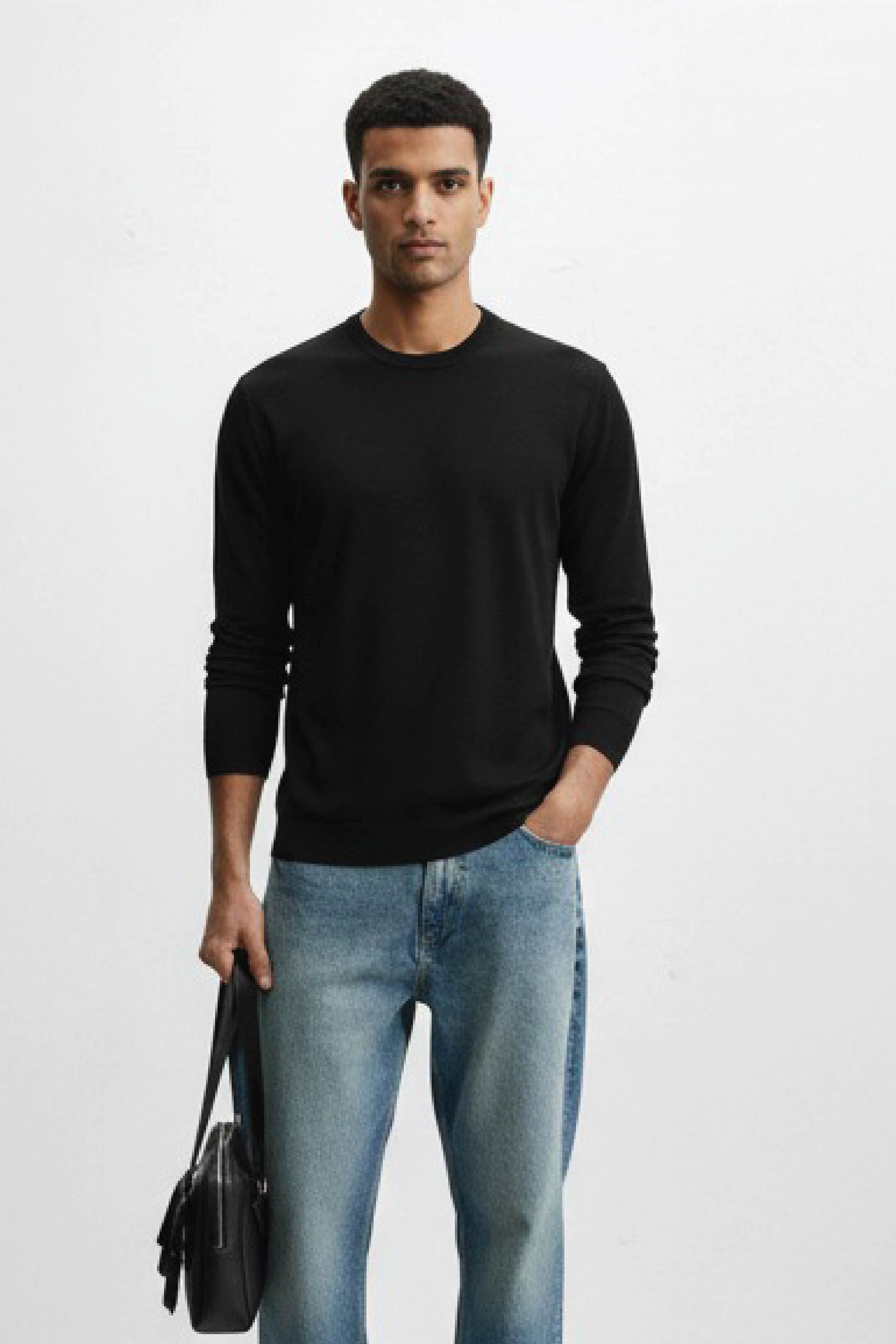 Full Sleeve Combo   -  White and Black 100% Cotton