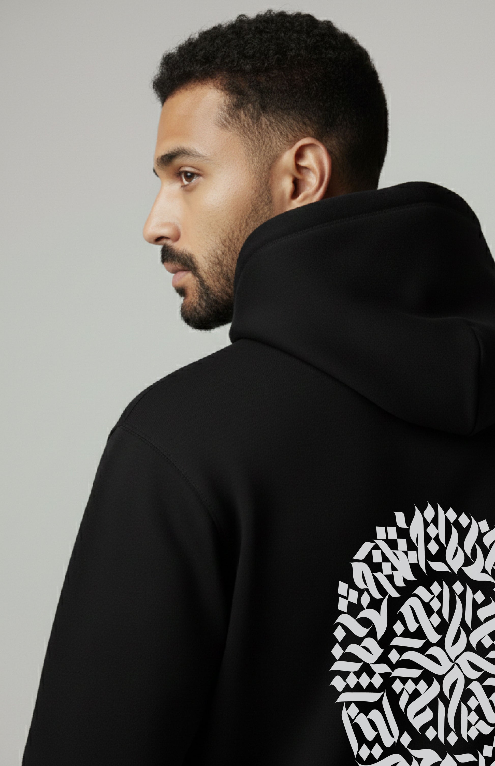 Calligraphy contemporary design  Hoodies, 320 GSM
