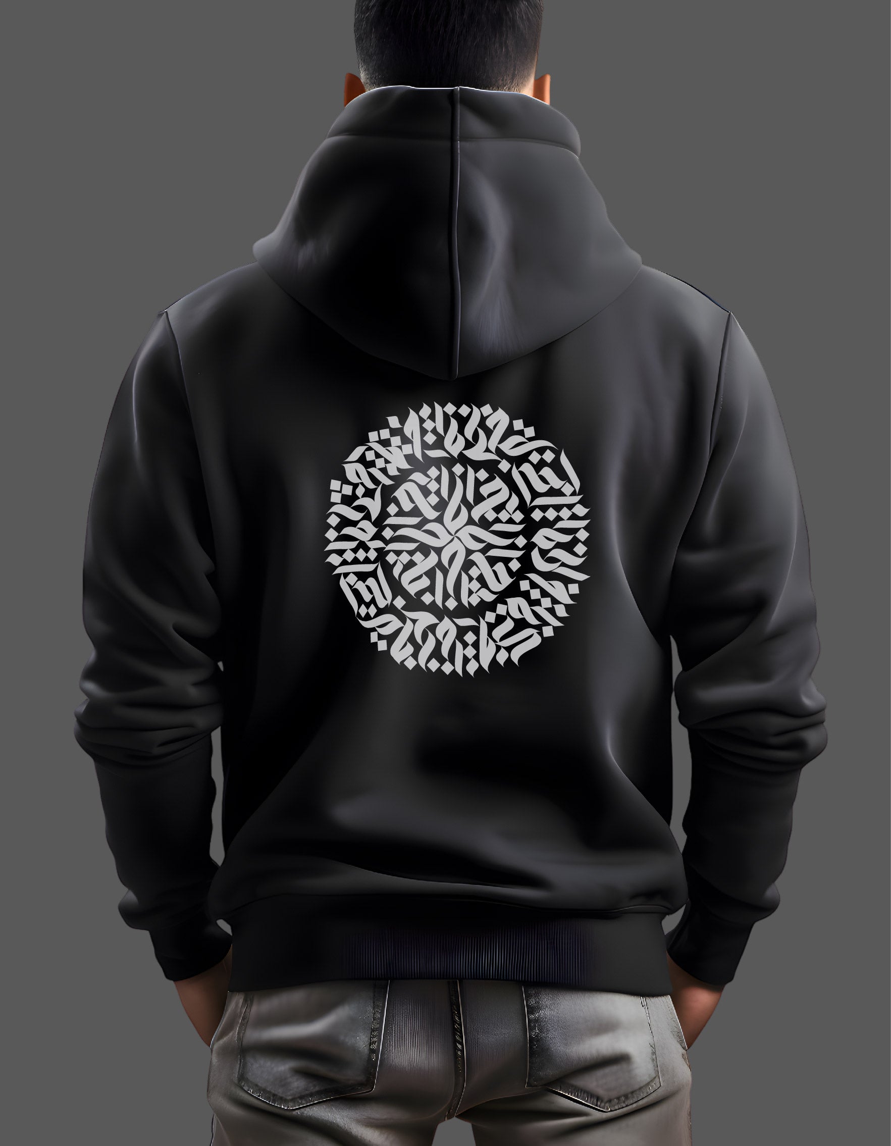 Calligraphy Hoodies, 320 GSM