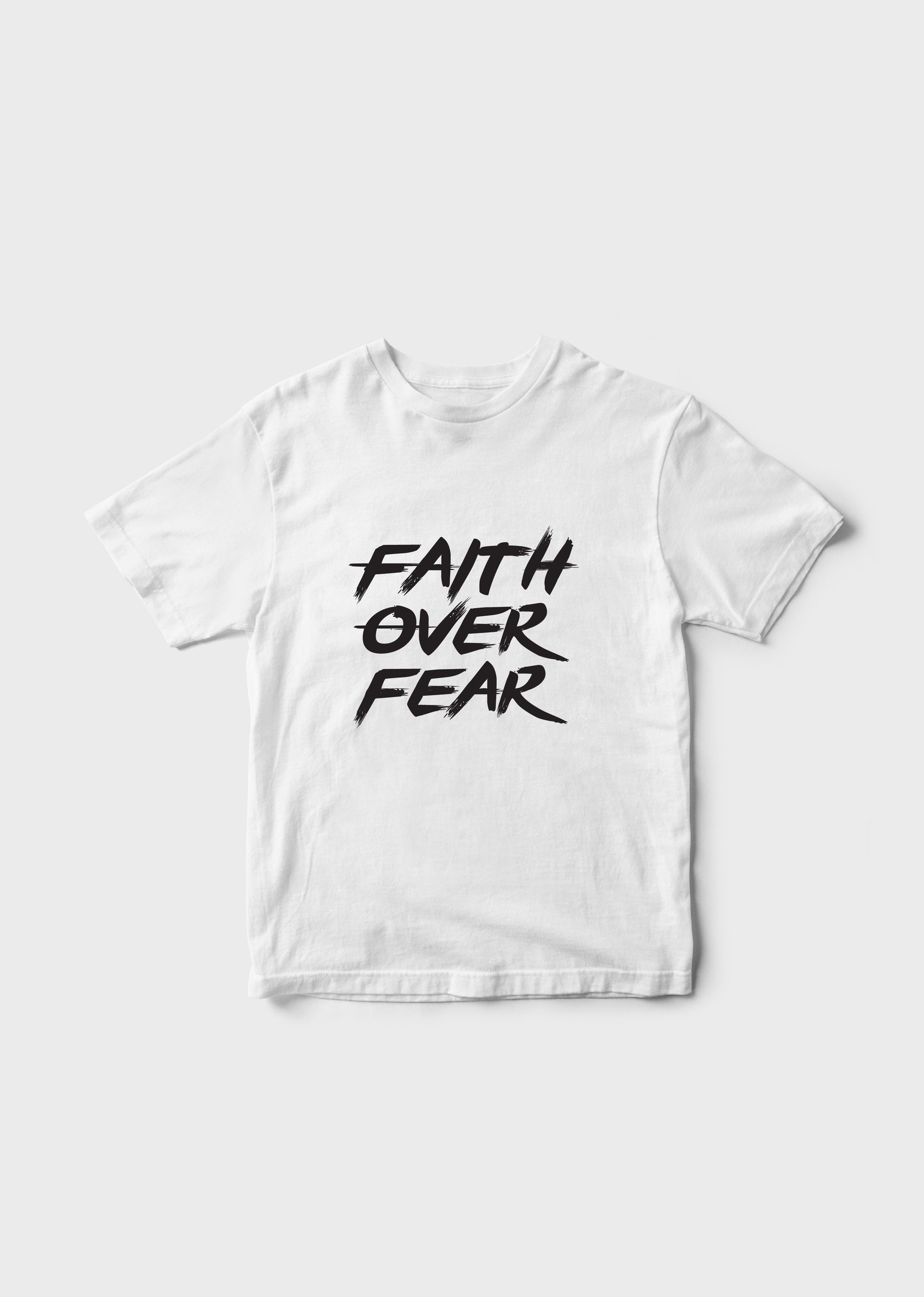 Faith Over Fear Urdu T-Shirt for Kids - Classic Fit