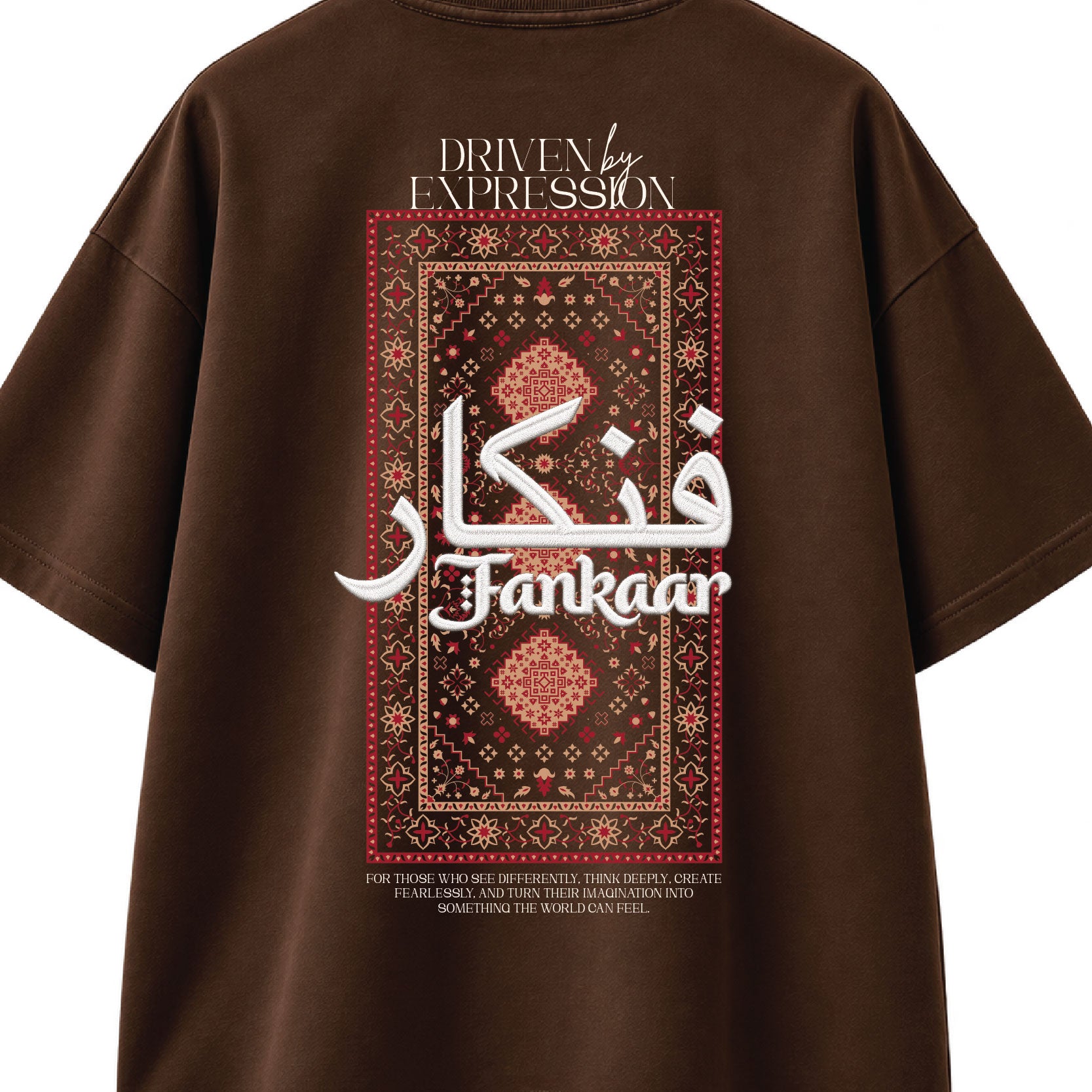 Fankaar - Driven by Expression Oversized Urdu T-Shirt