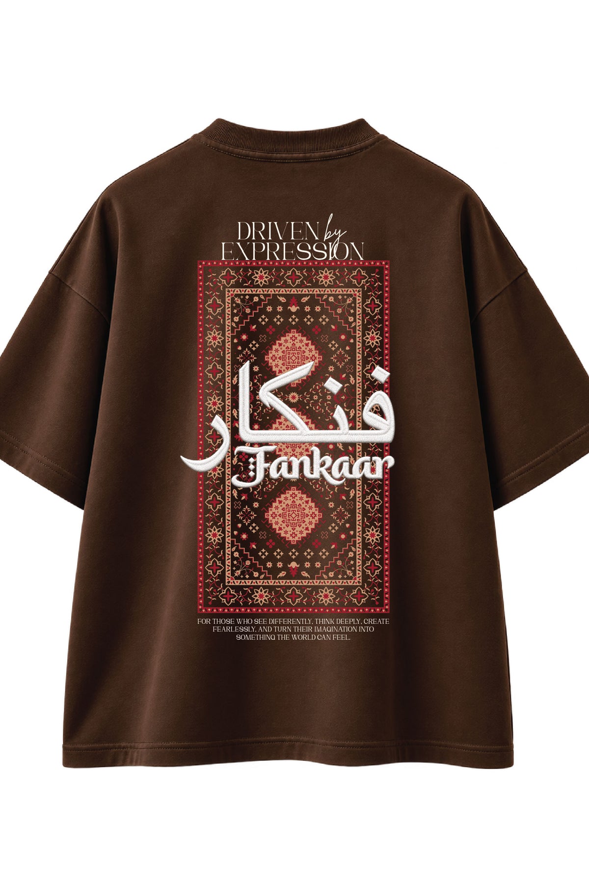 Fankaar - Driven by Expression Oversized Urdu T-Shirt