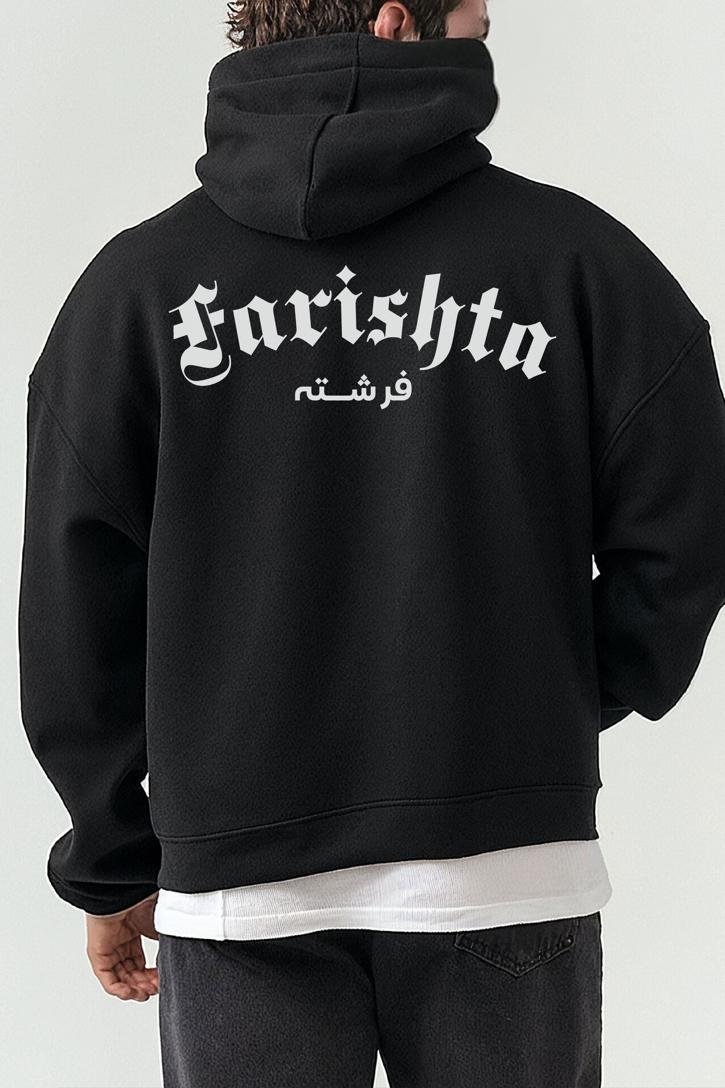 Farishta Urdu Hoodies, 320 GSM
