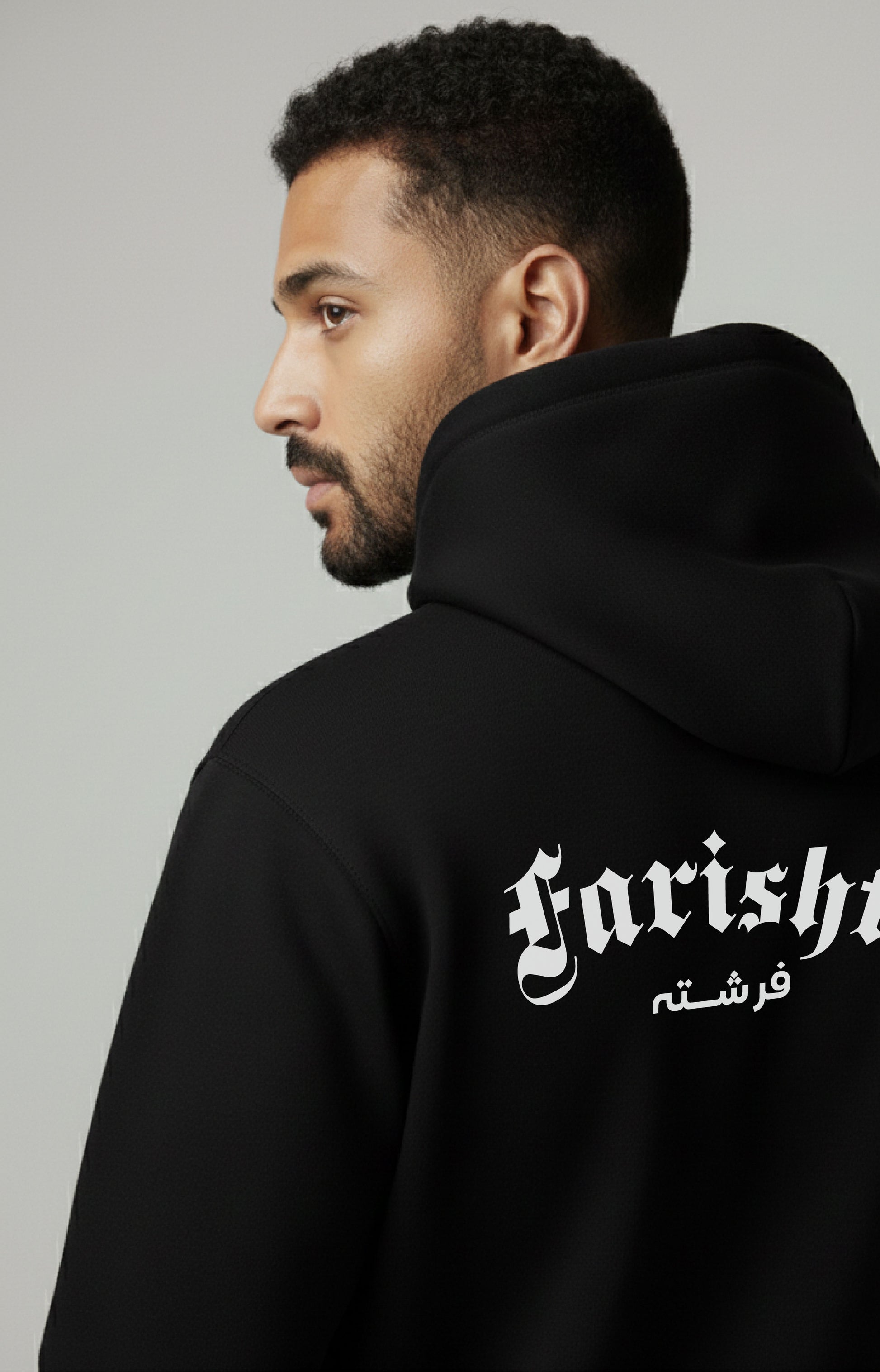 Farishta Urdu Hoodies, 320 GSM
