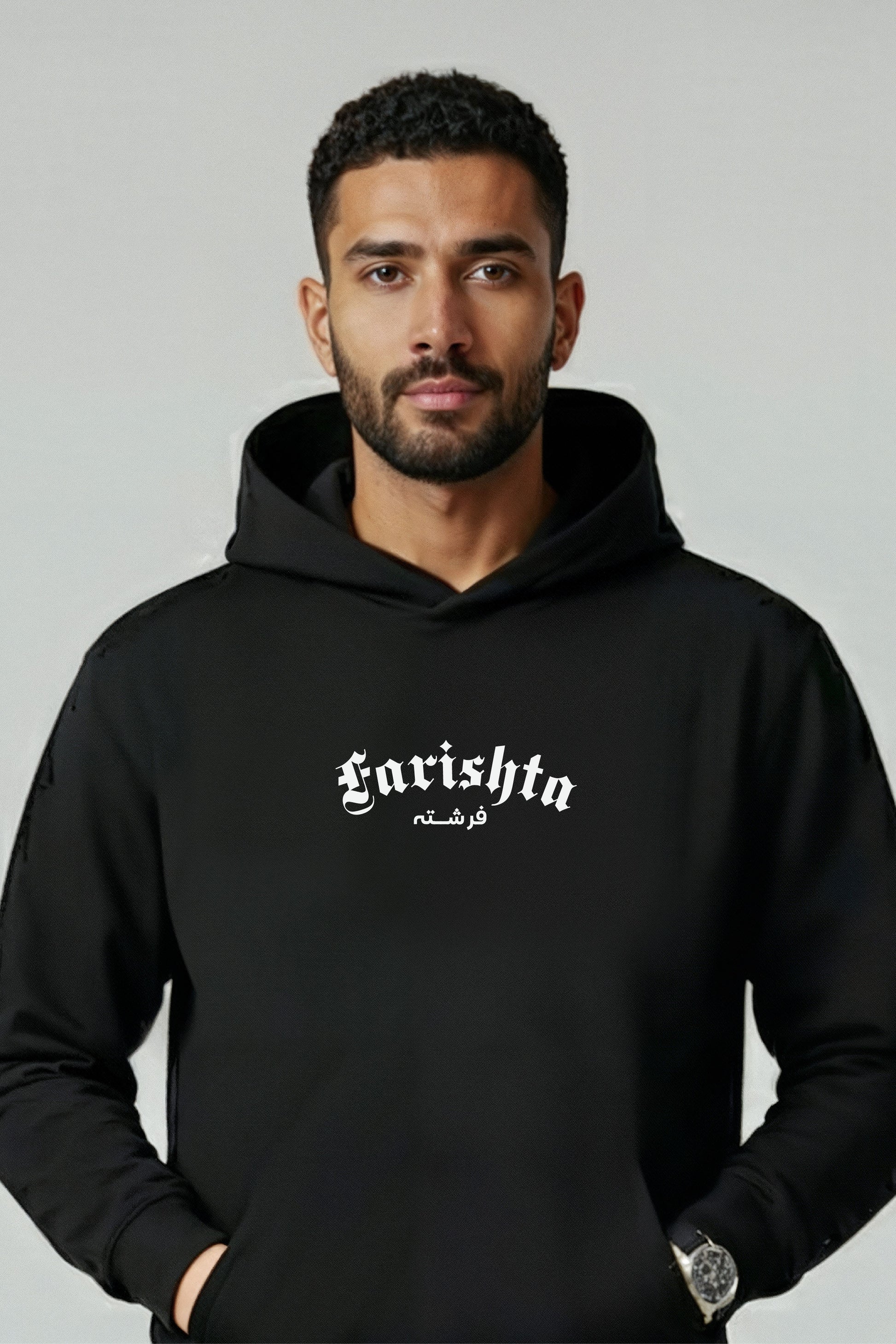 Farishta Urdu Hoodies, 320 GSM