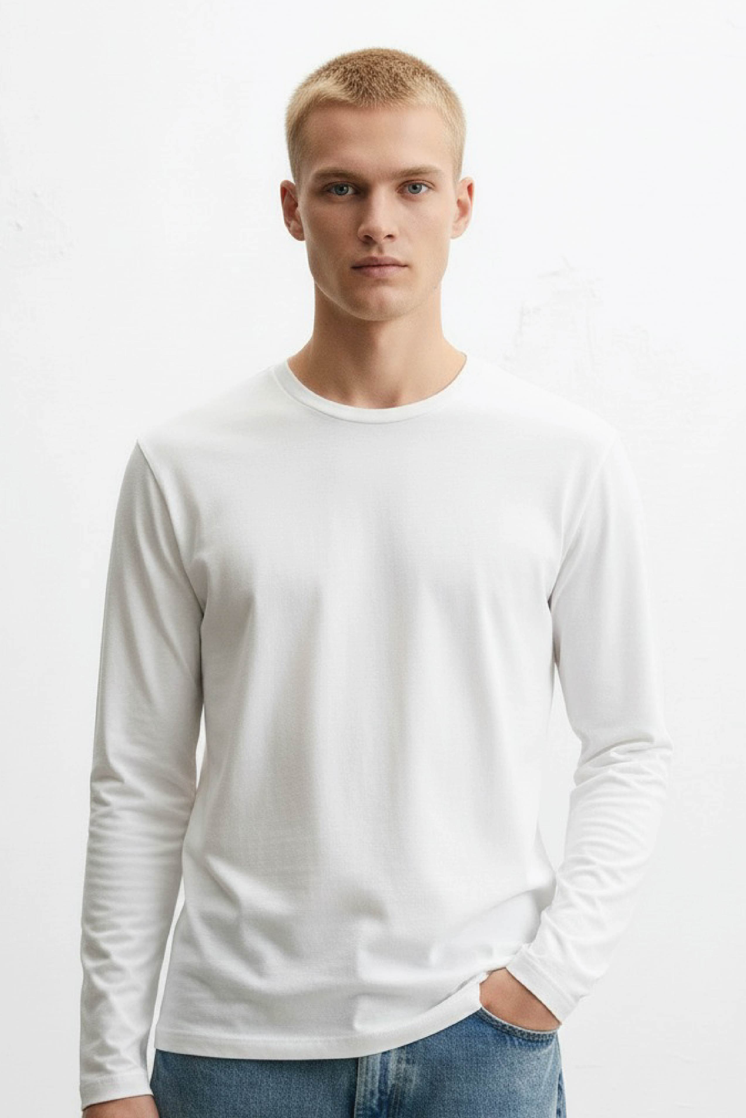 Plain Full Sleeve  T-Shirt