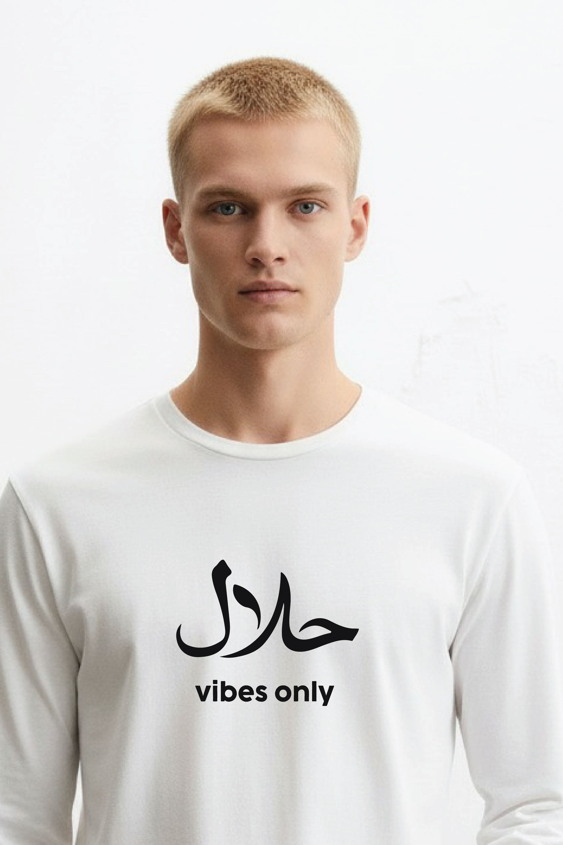 Halal Vibes - Urdu Full Sleeve  T-Shirt