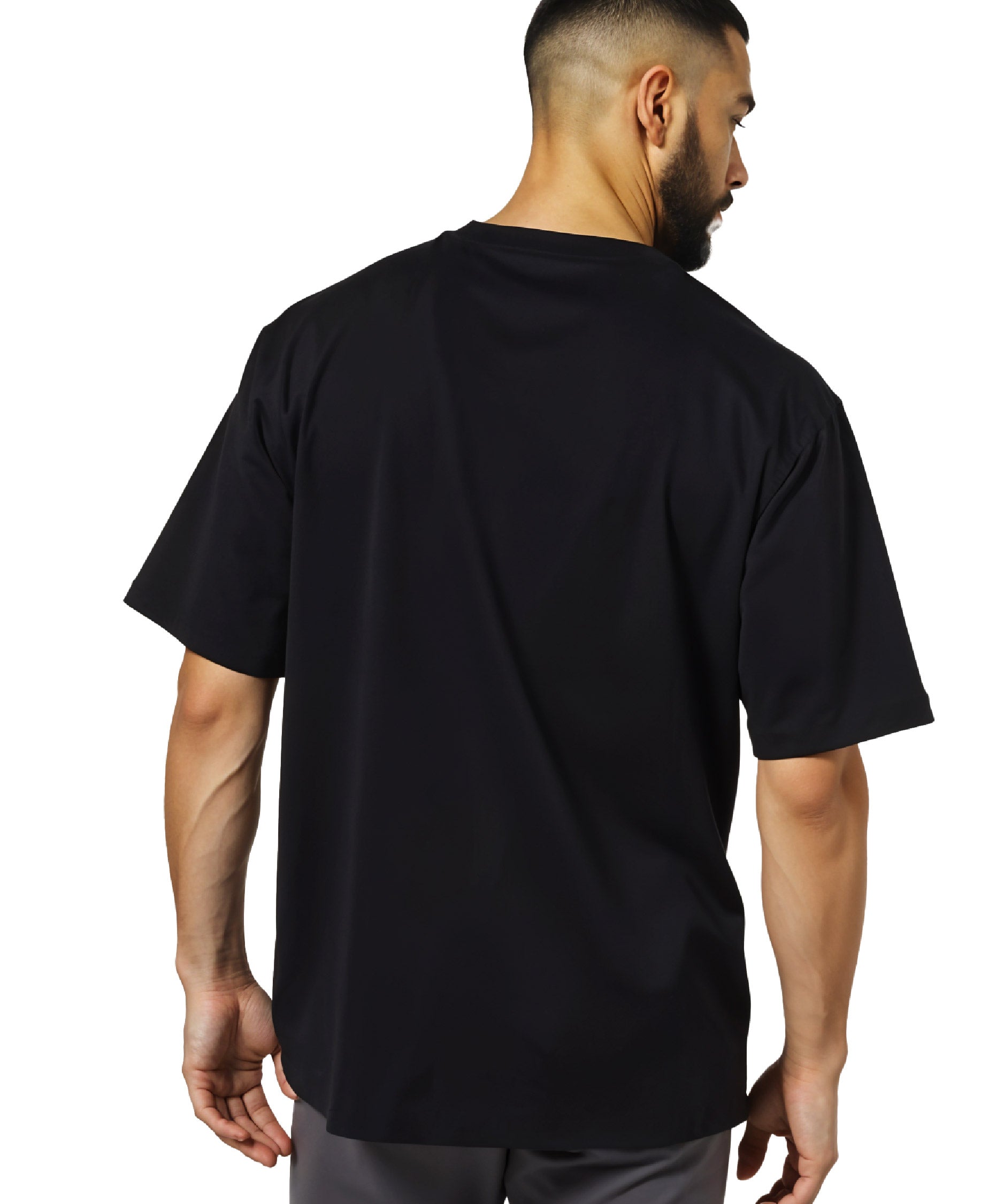 Hub (Love) - Unisex Black Oversized Urdu T-Shirt