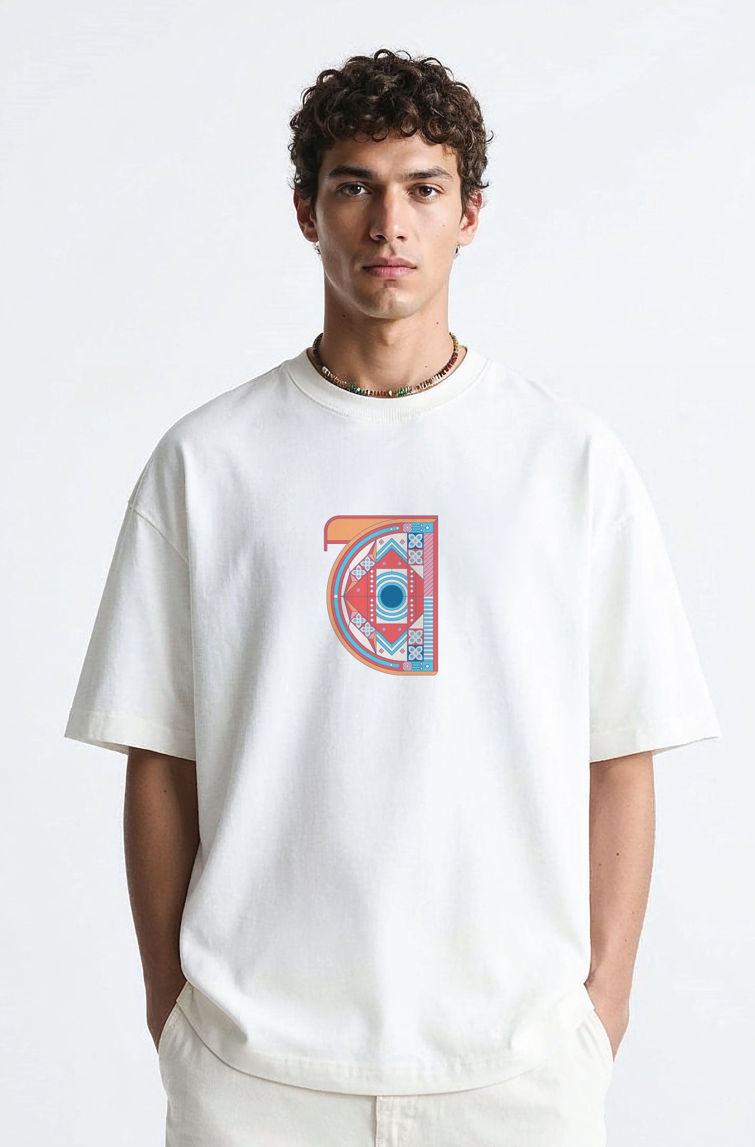 Jeem – Contemporary Heritage Graphic Urdu T-Shirt 240 GSM