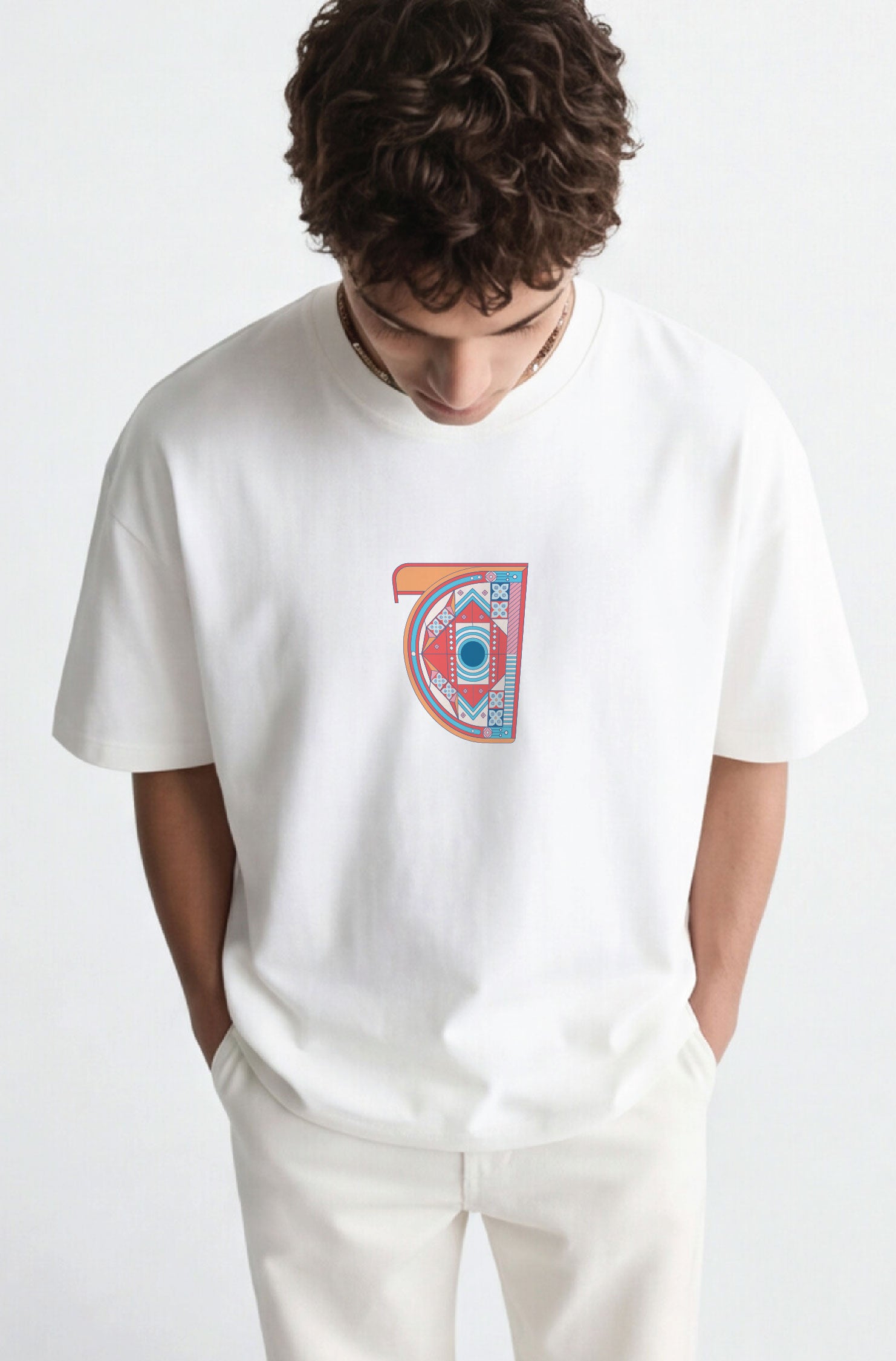 Jeem – Contemporary Heritage Graphic Urdu T-Shirt 240 GSM