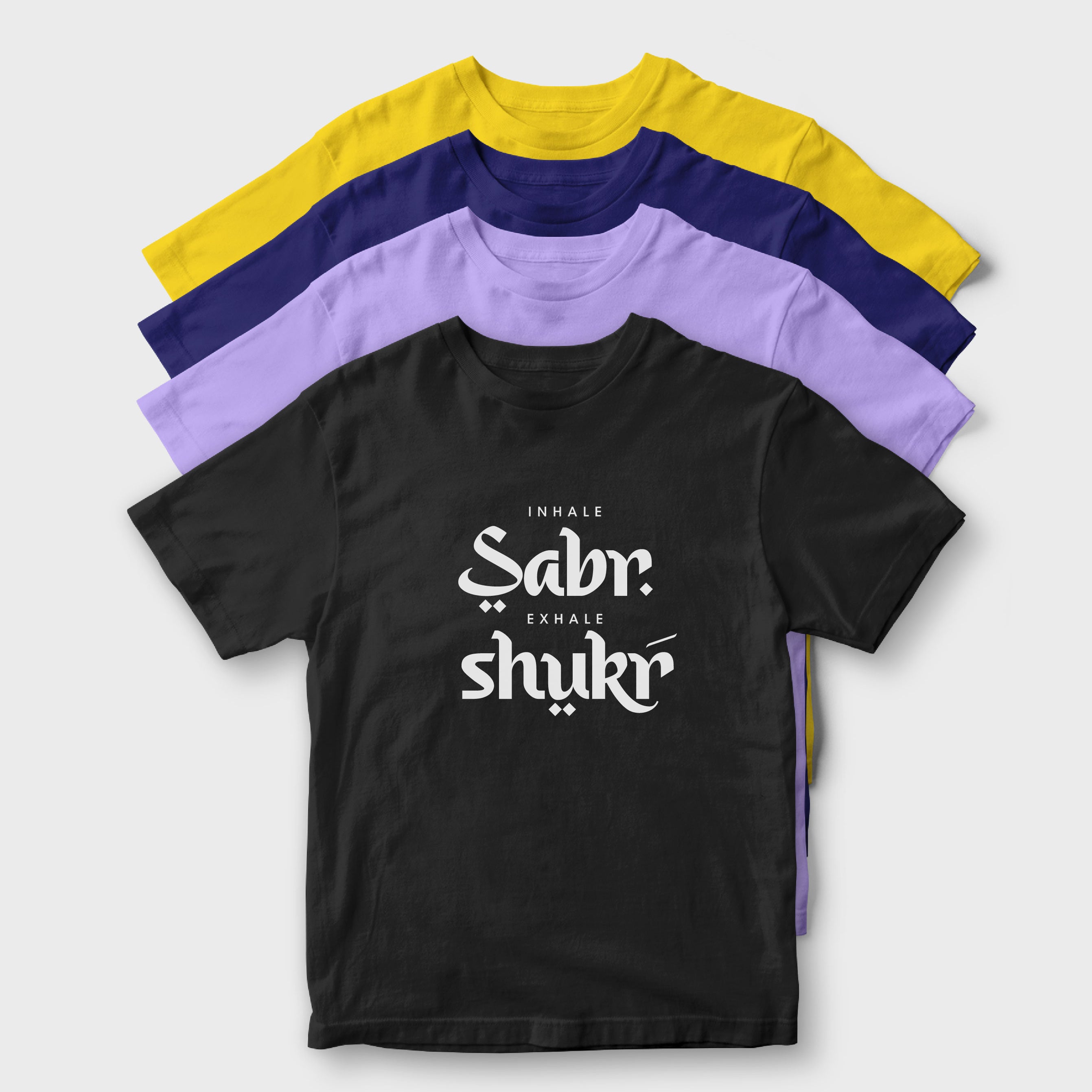 Urdu Kids Tshirt  - Pack of 4 (Set 01)