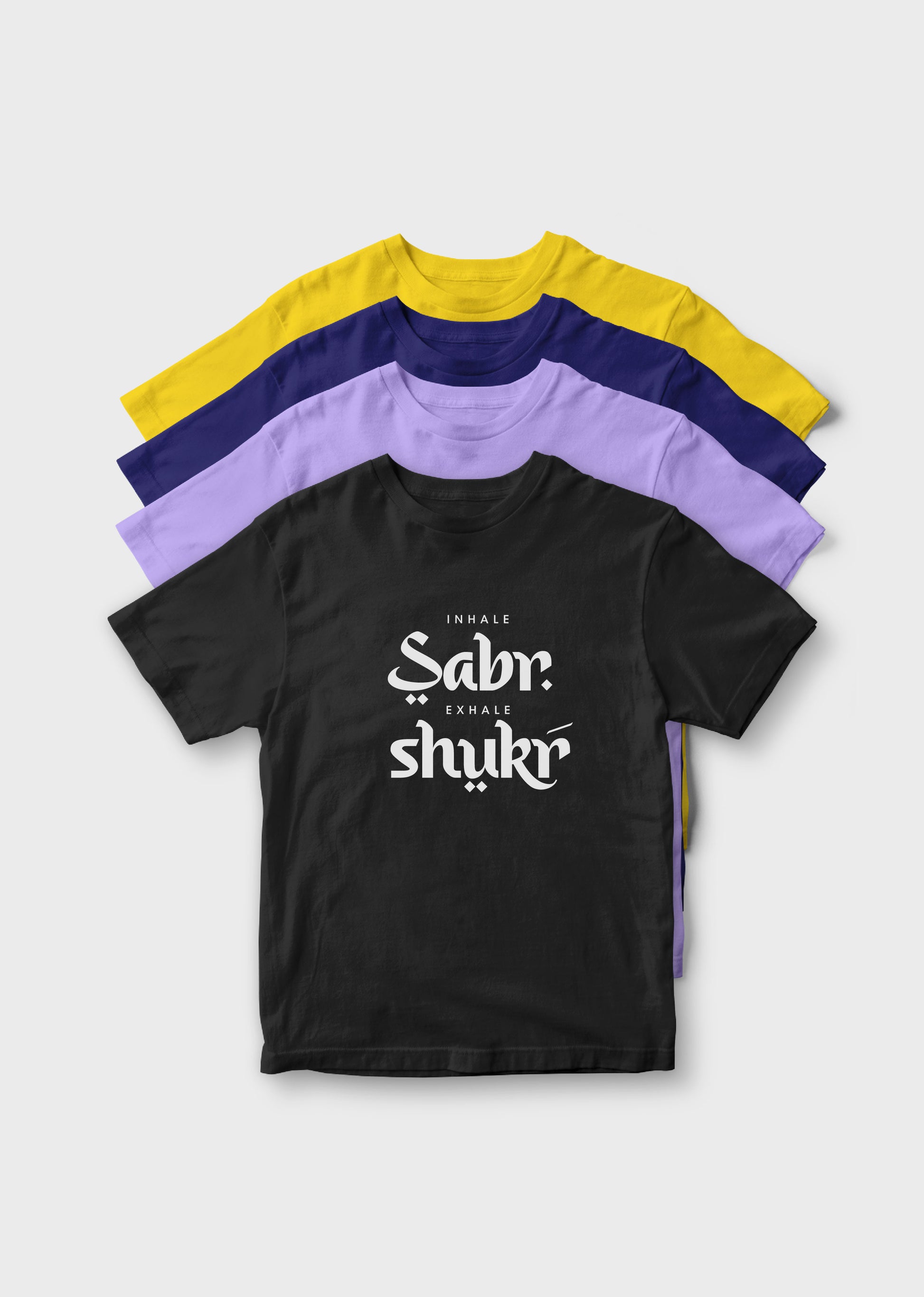 Urdu Kids Tshirt  - Pack of 4 (Set 01)