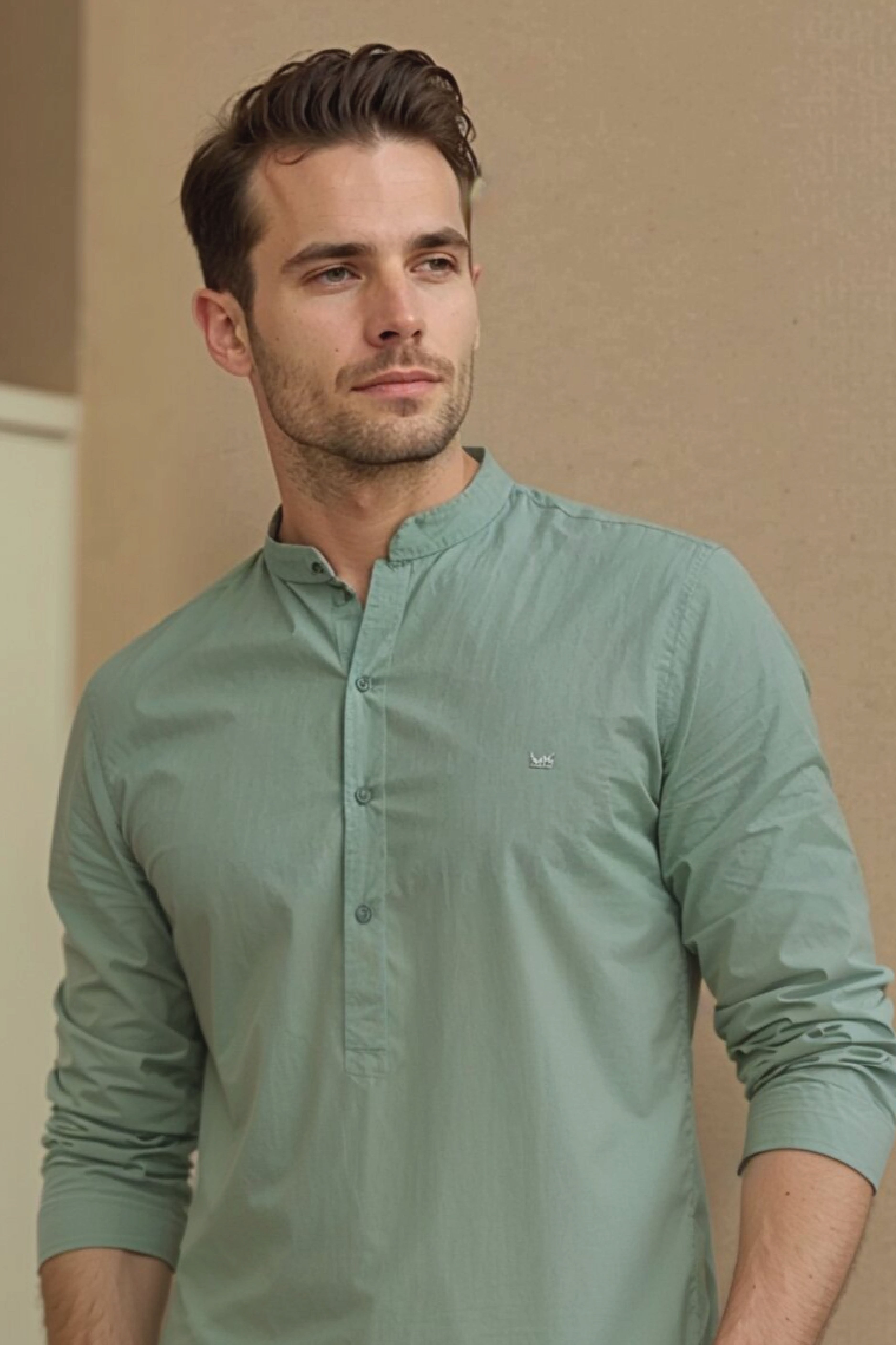 Premium Sage Green Kurta Pajama for Men