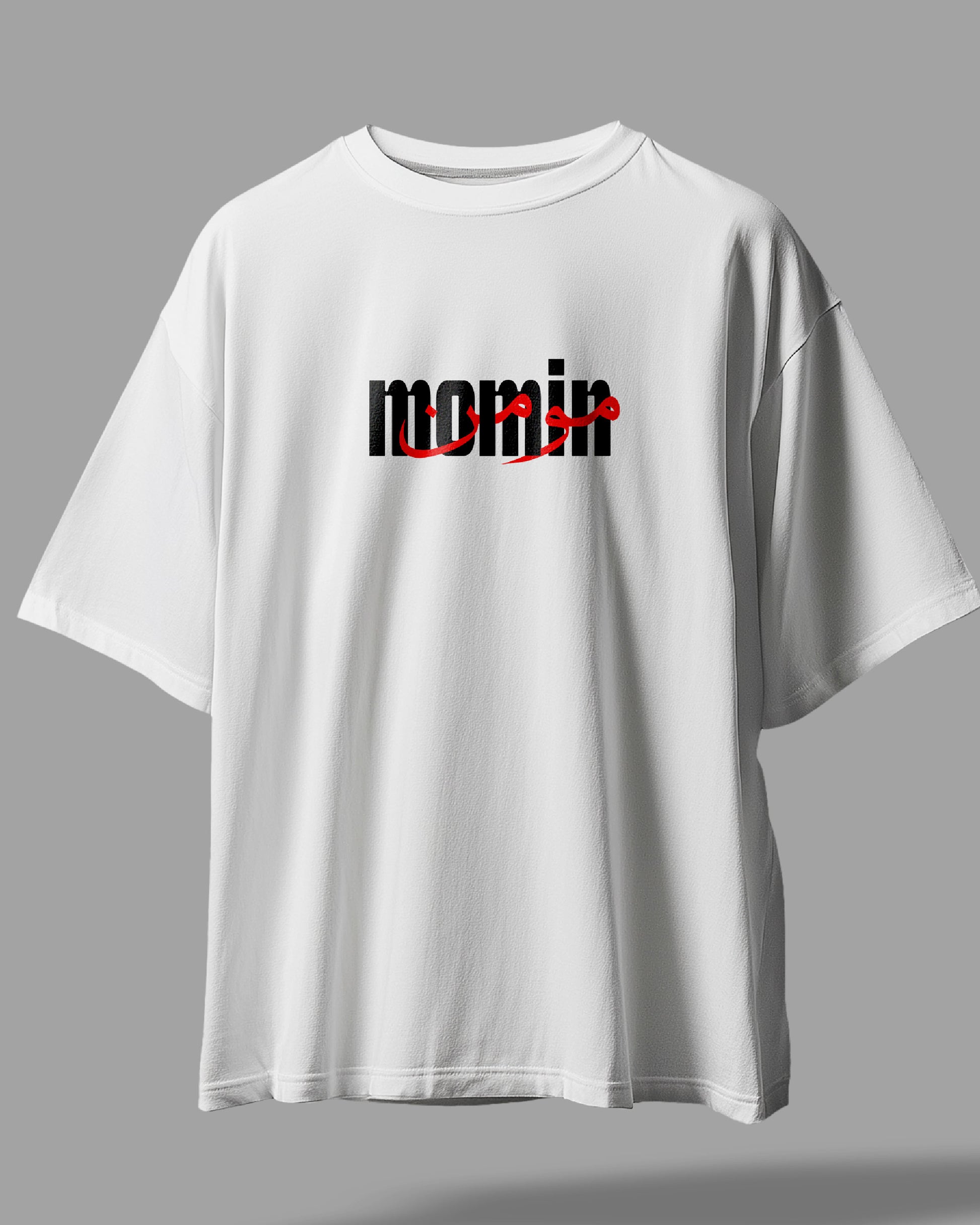 Momin - Oversized Size Urdu Tshirt