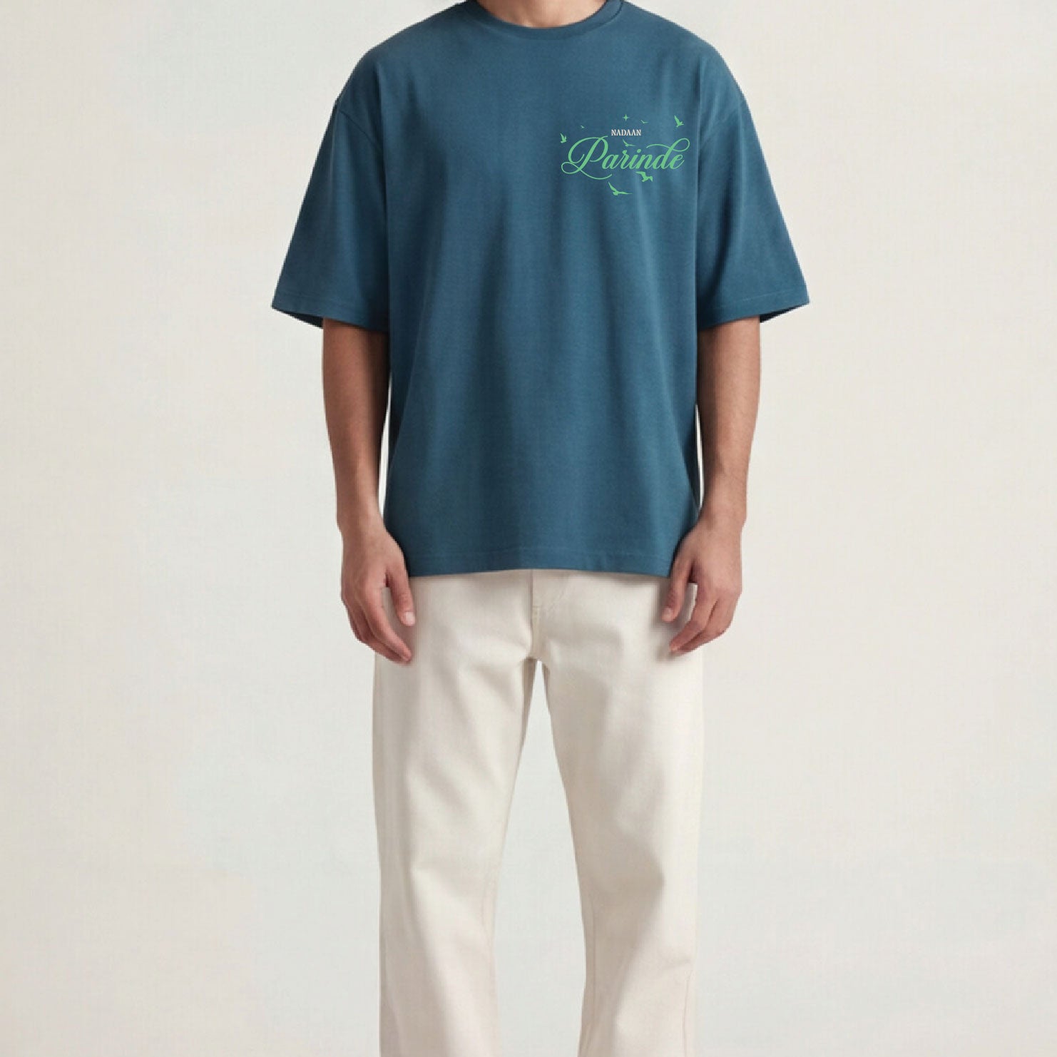 Nadaan Parinde  Oversized Urdu T-Shirt  240 GSM
