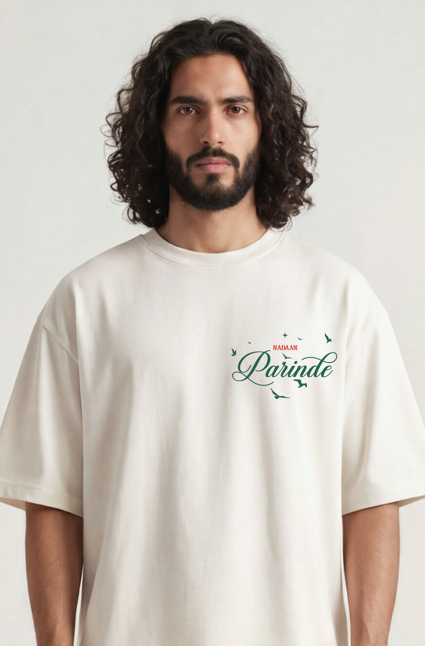 Nadaan Parinde  Oversized Urdu T-Shirt  240 GSM