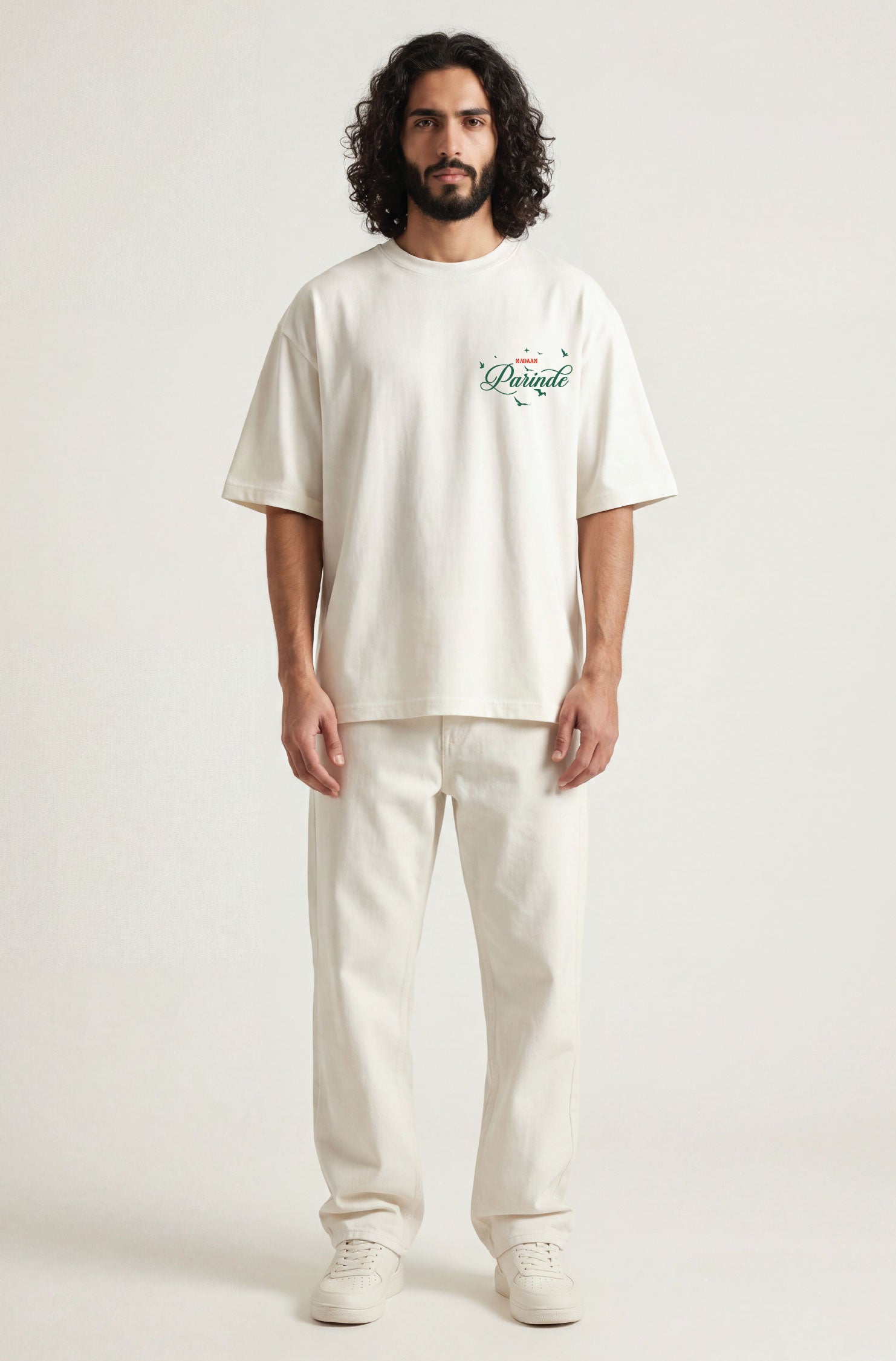 Nadaan Parinde  Oversized Urdu T-Shirt  240 GSM