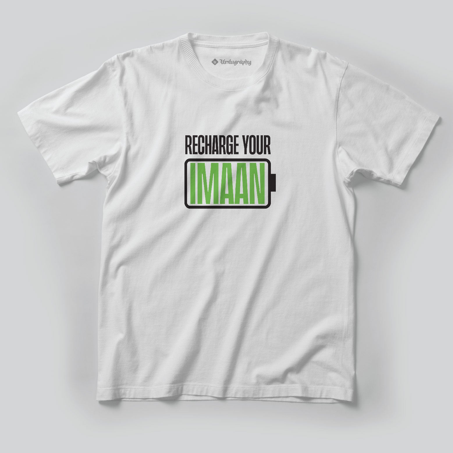 Recharge Your Imaan - Regular Size White