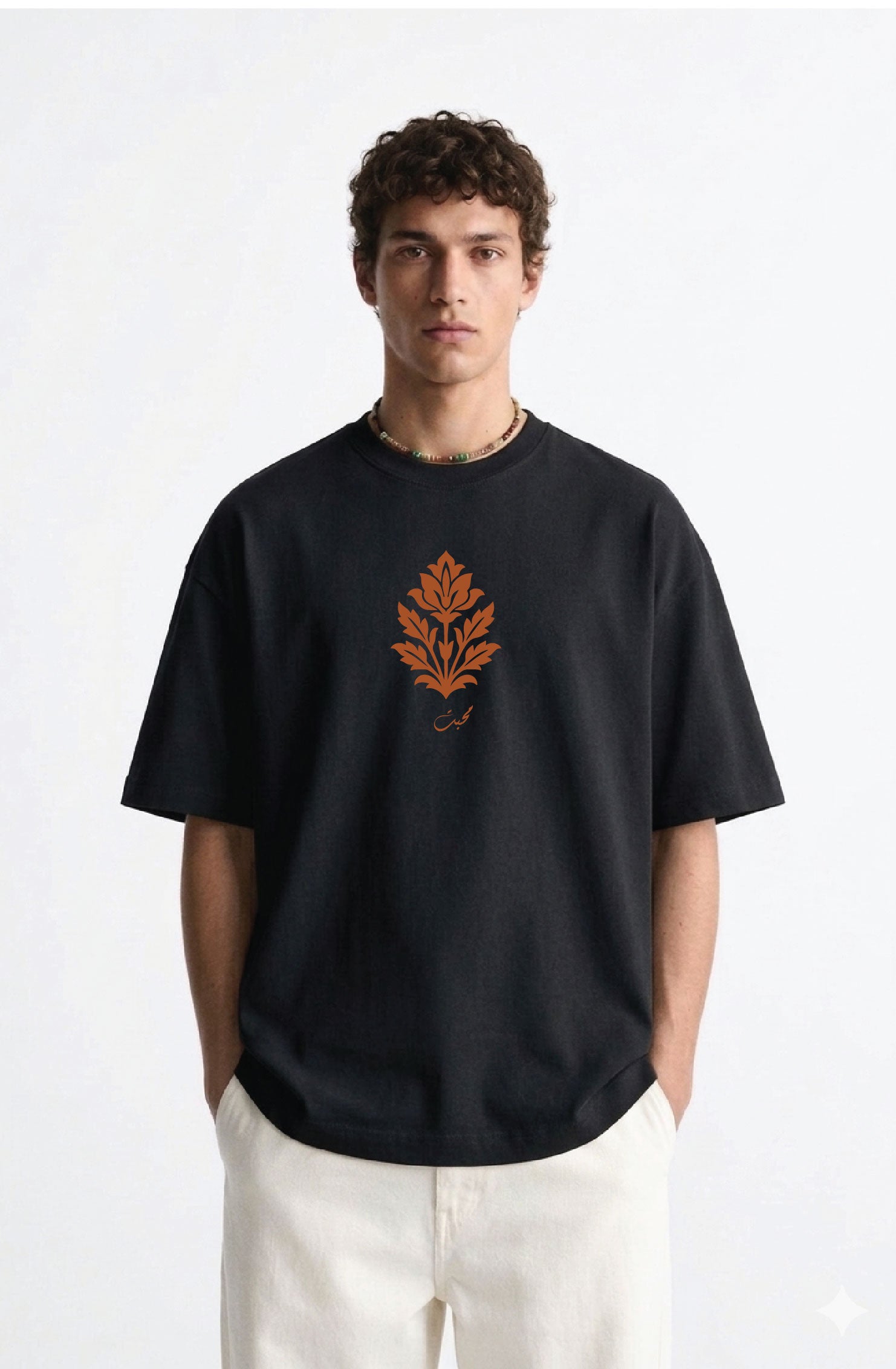 Saat Sandooq — Oversized Urdu T-Shirt (240 GSM)