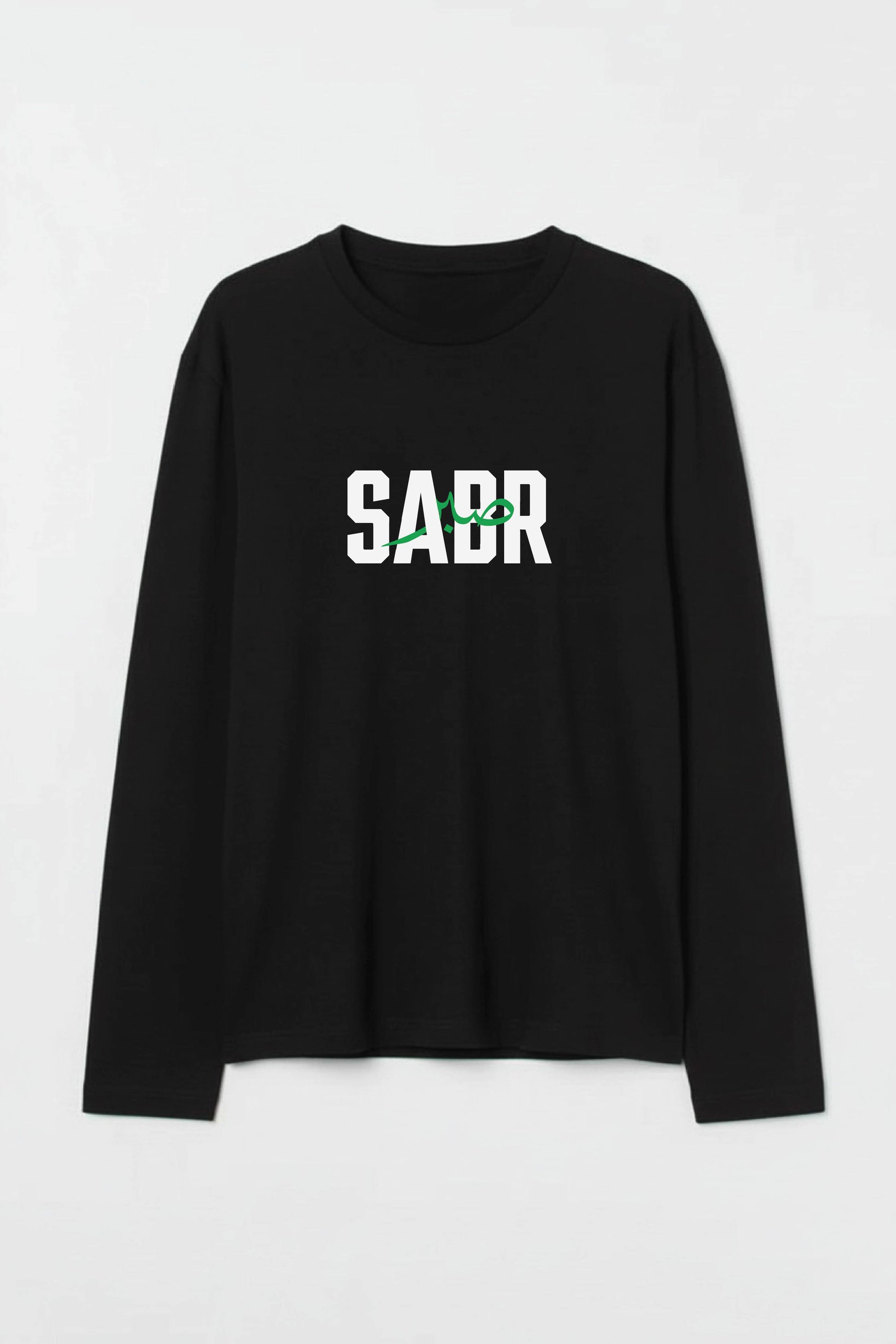 Sabr - Urdu Full Sleeve  T-Shirt