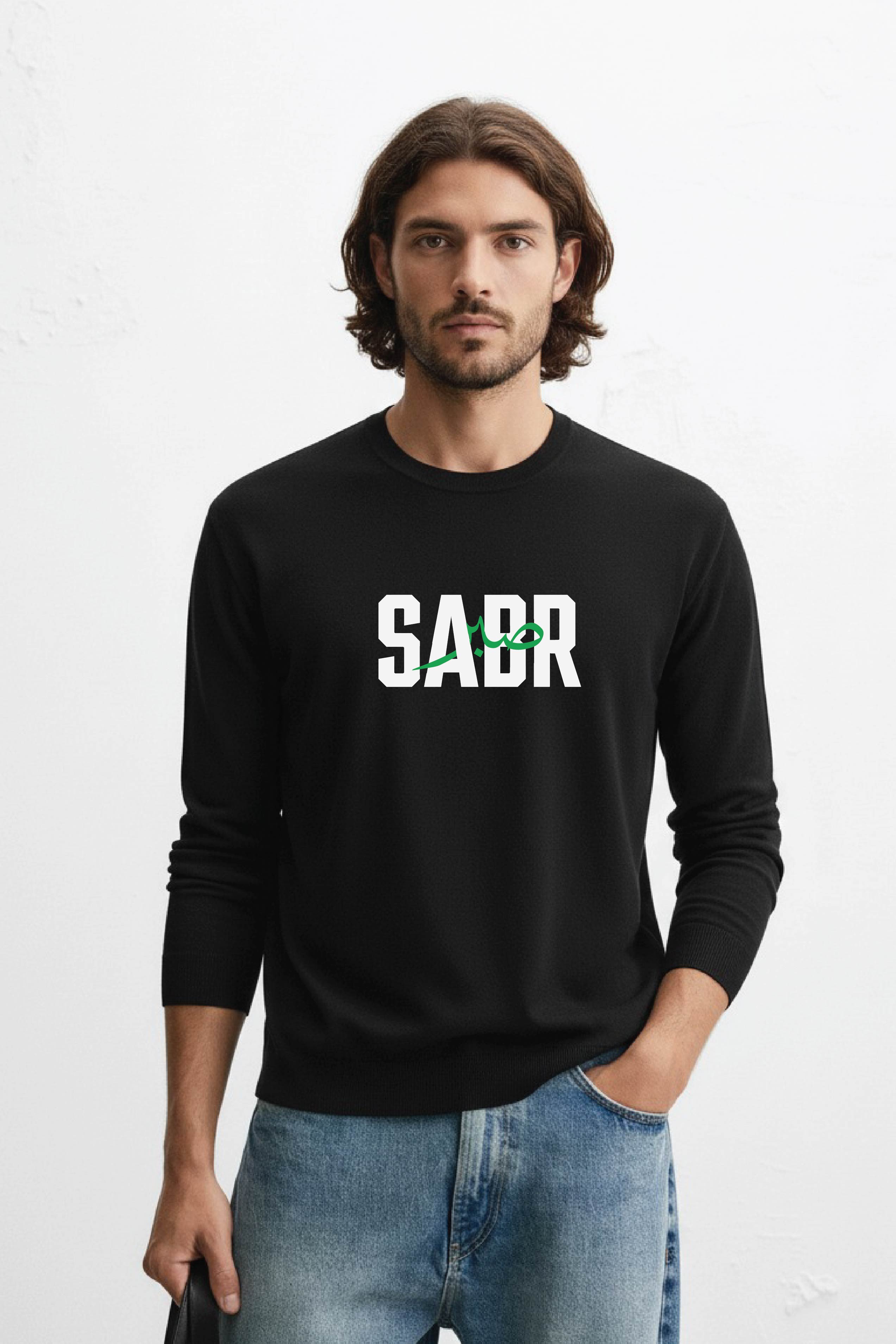 Sabr - Urdu Full Sleeve  T-Shirt