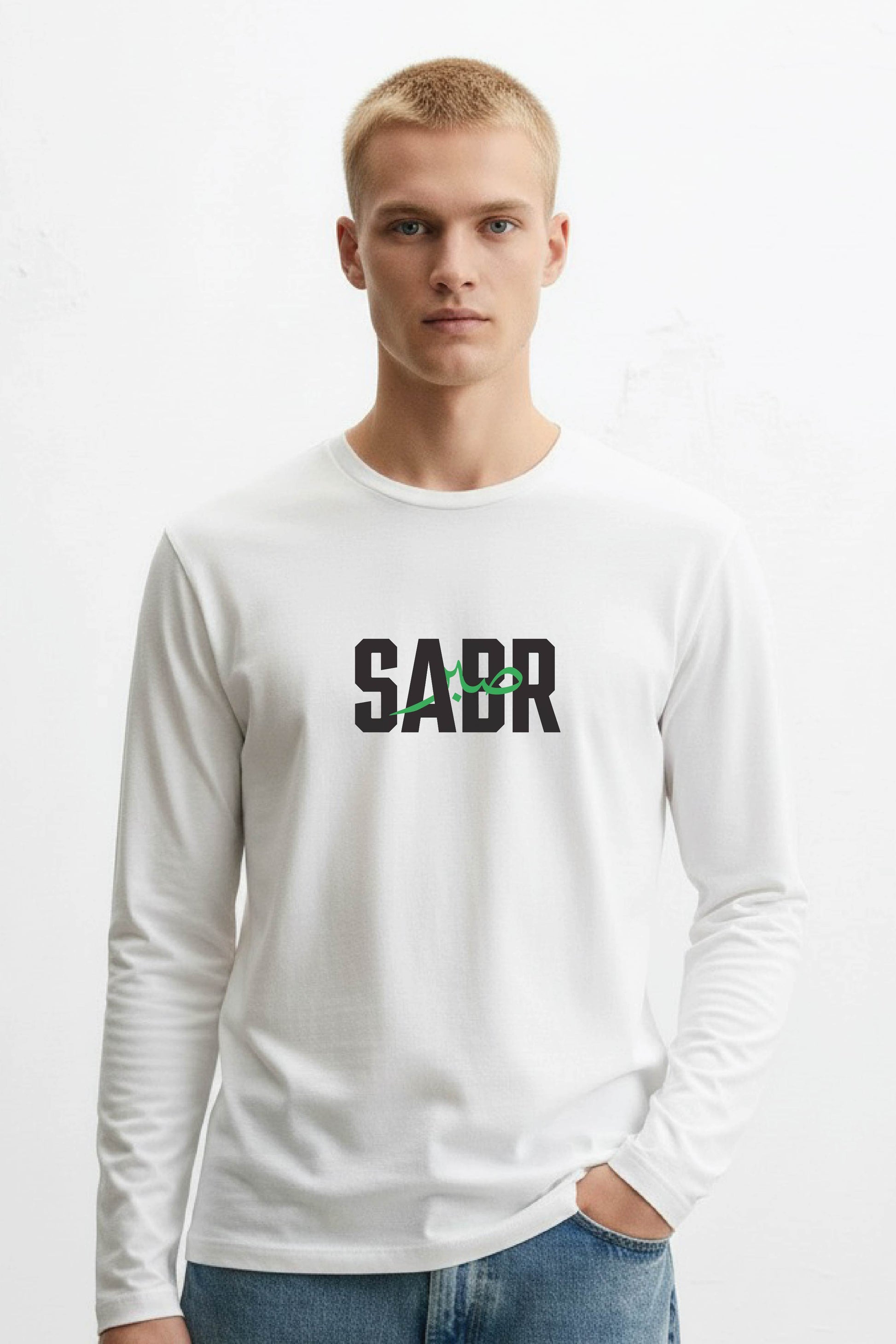 Sabr - Urdu Full Sleeve  T-Shirt