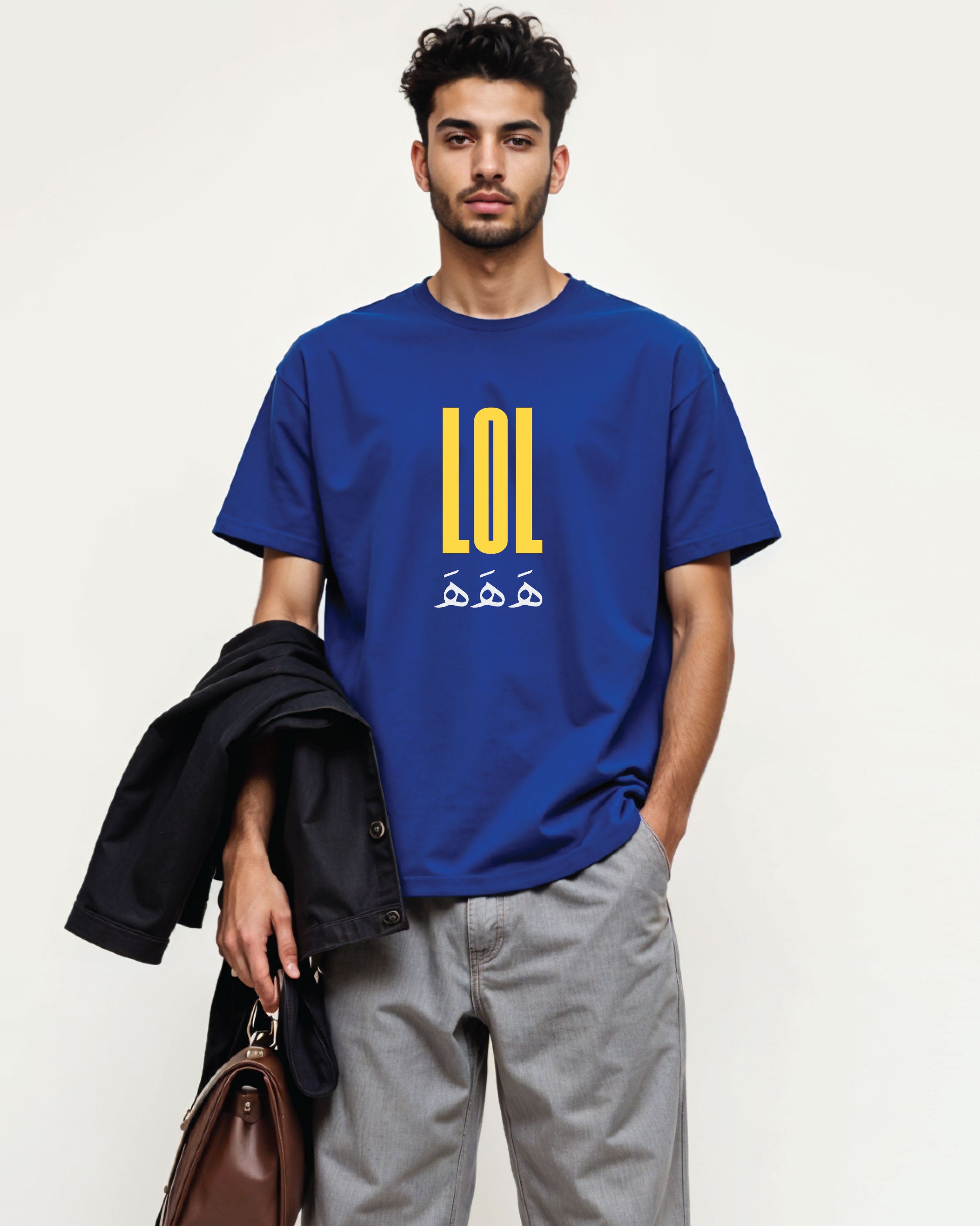 LoL Ha Ha Ha - Regular Size, Royal Blue