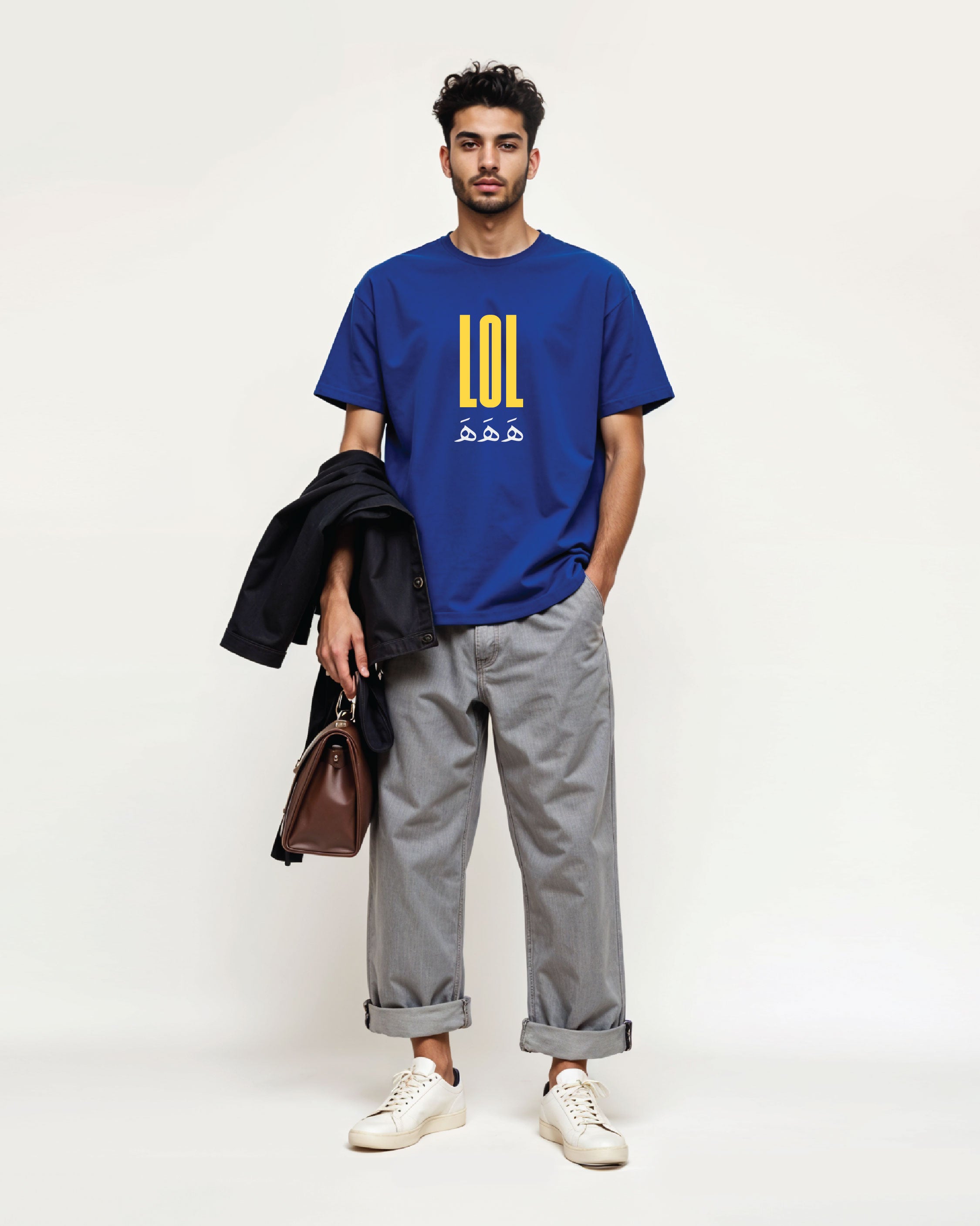 LoL Ha Ha Ha - Regular Size, Royal Blue
