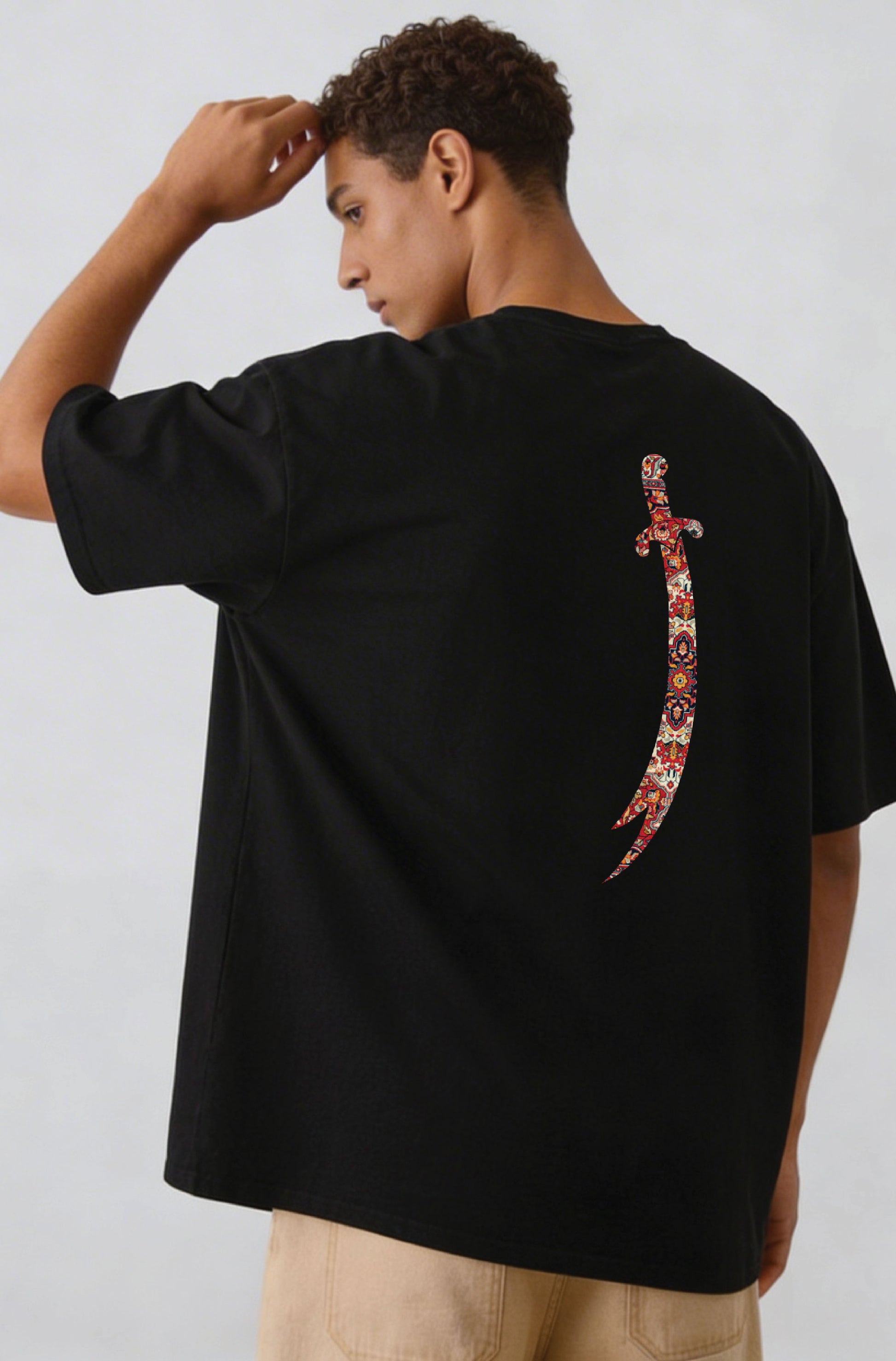 Sword – Heritage Rug Oversized T-Shirt 240 GSM
