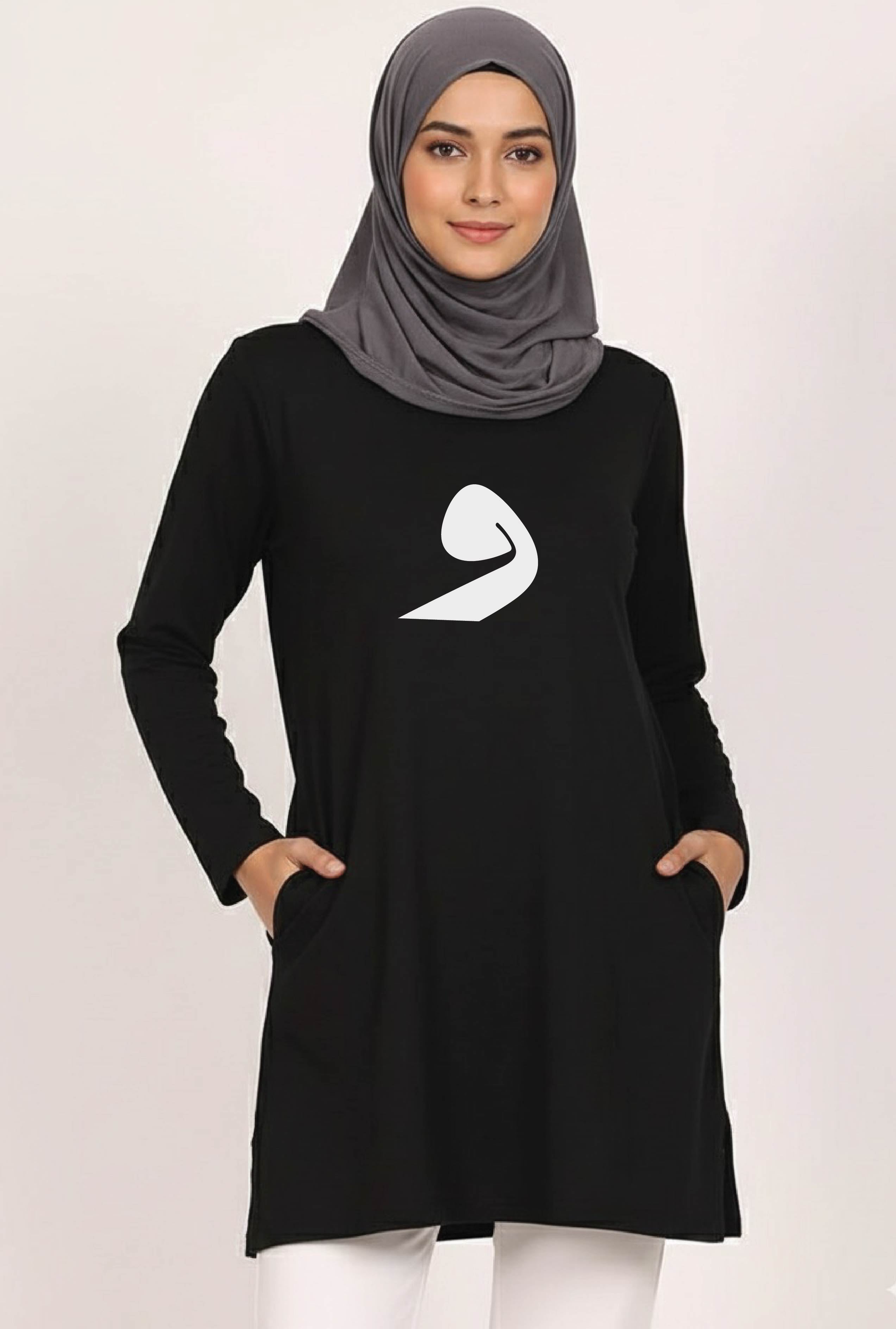 Wow Women’s Long Tee – 100% Cotton